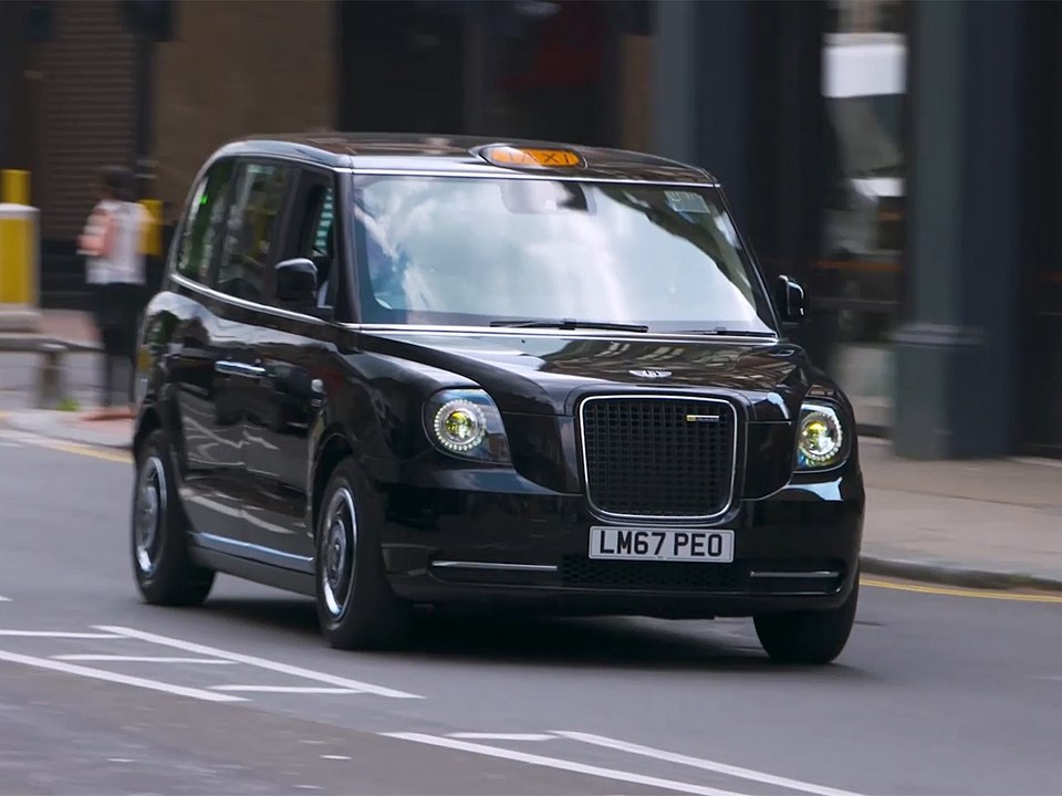 Le London Taxi TX eCity de London EV Compagny