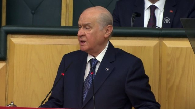 Bahçeli: 'ABD'nin müttefiki Türkiye midir, yoksa YPG/PKK mıdır?' - TBMM