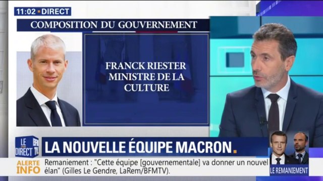 Remaniement: Franck Riester, un homme d'expérience à la Culture