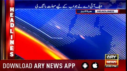 HEADLINES ARYNEWS 1400 16 OCTOBER 2018