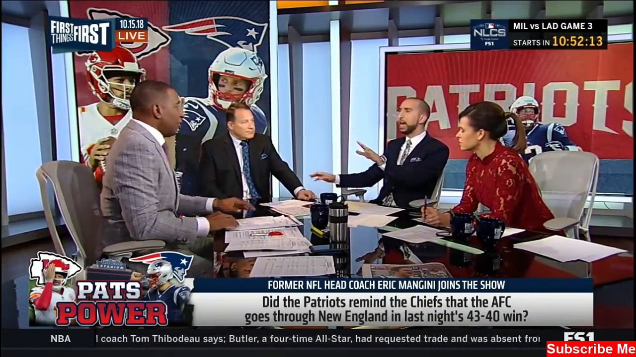Pats prove they're the class of AFC with win over Chiefs last night? | First Things First