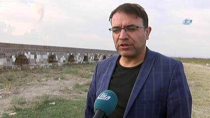 Bizans ve Osmanlı’nın ortak eseri Kırkgöz köprüsü havadan görüntülendi