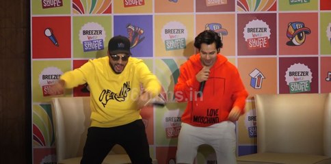 Watch Varun Dhawan and Raftaar Dancing Steps