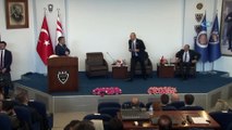 Dışişleri Bakanı Çavuşoğlu, KKTC Dışişleri Bakanı ile ortak basın toplantısı düzenledi