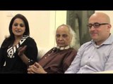 Sangeet Martand Pandit Jasraj, Durga Jasraj and Neeraj Jaitly wishing Happy New Year