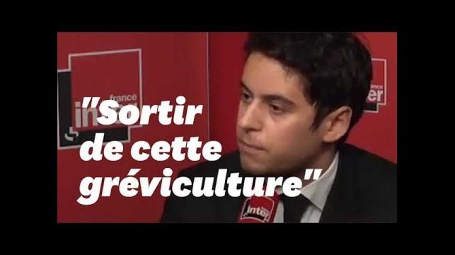 Gabriel Attal osera-t-il gréviculture face aux étudiants?
