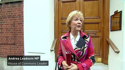 Leadsom says she fully supports the prime minister