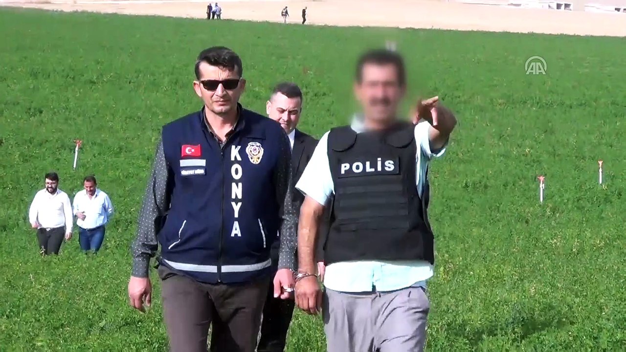 Tarlada 2 erkek cesedi bulunması - KONYA