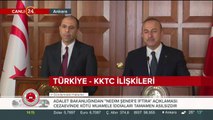 Dışişleri Bakanı Çavuşoğlu KKTC'de