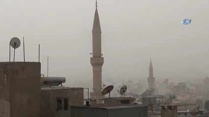 Toz Bulutu Kilis'te Etkisini Sürdürüyor