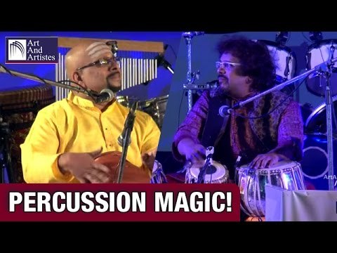 Percussion Ensemble | Bickram Ghosh Tabla | V Suresh Ghatam | Fusion | Idea Jalsa | Art And Artistes
