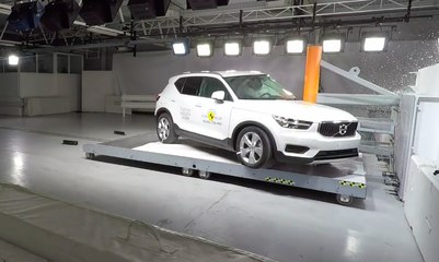 VÍDEO: Así de seguro es el Volvo XC40, ¿logra las 5 estrellas?