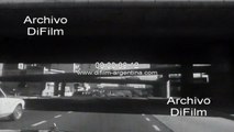 Cars on Avenida Del Libertador in the direction of Vicente Lopez 1974