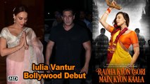 Salman's rumored Girlfriend Iulia's Bollywood Debut First Look Out