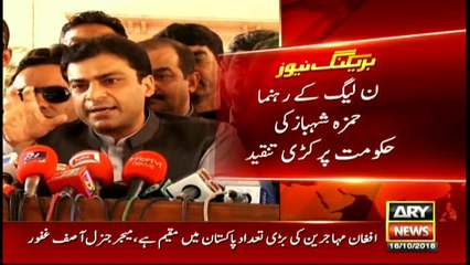We are enjoying in opposition: Hamza Shehbaz