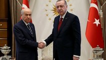 Cumhurbaşkanı Erdoğan'ın MHP Genel Başkanı Bahçeli ile Görüşmesi Başladı