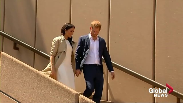 The duke and duchess of Sussex Meghan at Sydney Opera House - duke and duchess of sussex latest news