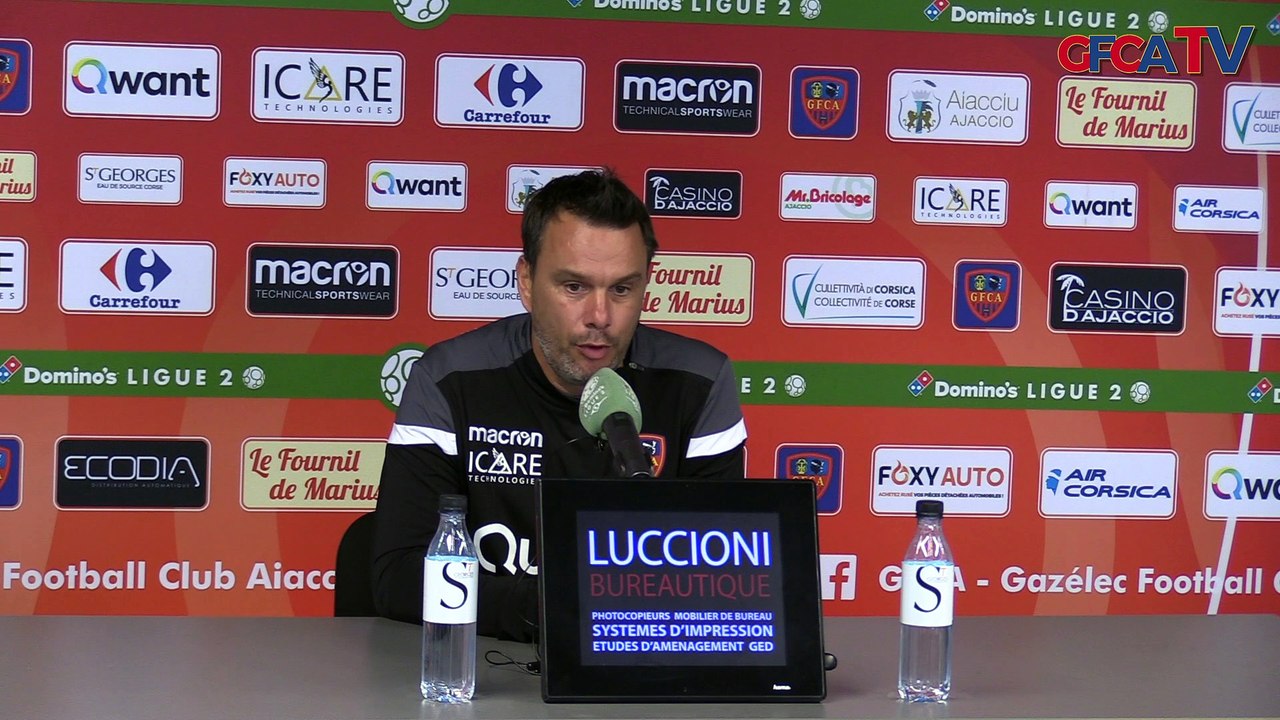 Point presse après l'arrivée d'Hervé Della Maggiore, nouvel entraineur du GFCA !