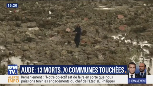 Après les inondations, voici ce qu'il reste de ces vignes du Minervois