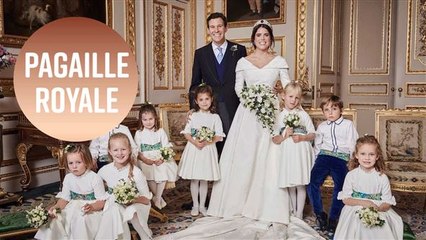 Les enfants royaux volent la vedette dans un portrait de mariage