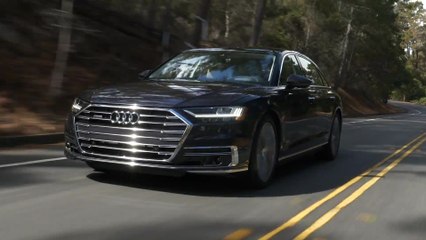 2019 Audi A8 Driving Video