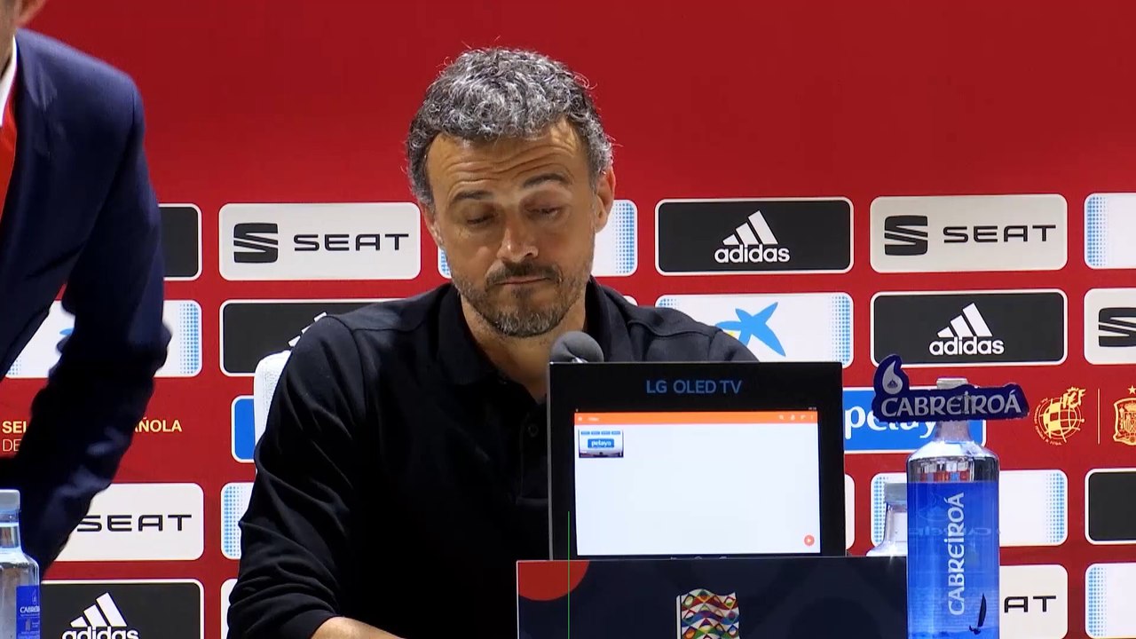 Luis Enrique : "La première période a été douloureuse"