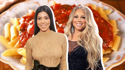 Mariah Carey Vs. Kourtney Kardashian: Whose Tomato Sauce Is Better?