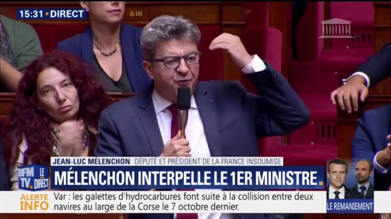 Mélenchon interpelle le gouvernement sur les perquisitions : "Ce n'est plus de la justice, ce n'est plus de la police !"