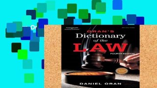 Review  Oran s Dictionary of the Law