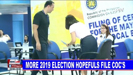 More 2019 election hopefuls file COC's
