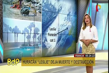 Francia: al menos 13 muertos deja el paso de la tormenta “Leslie”