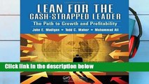 Library  Lean for the Cash-Strapped Leader: The Path to Growth and Profitability