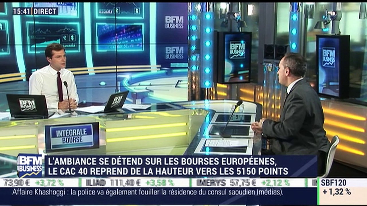 Les tendances sur les marchés: l'ambiance se détend sur les Bourses europénnes, le CAC40 reprend de la hauteur vers les 5 150 points - 16/10
