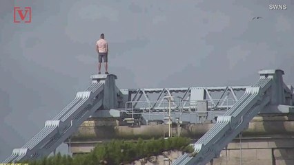 Man Jailed for Climbing 150-Foot Bridge After Being Refused a Drink