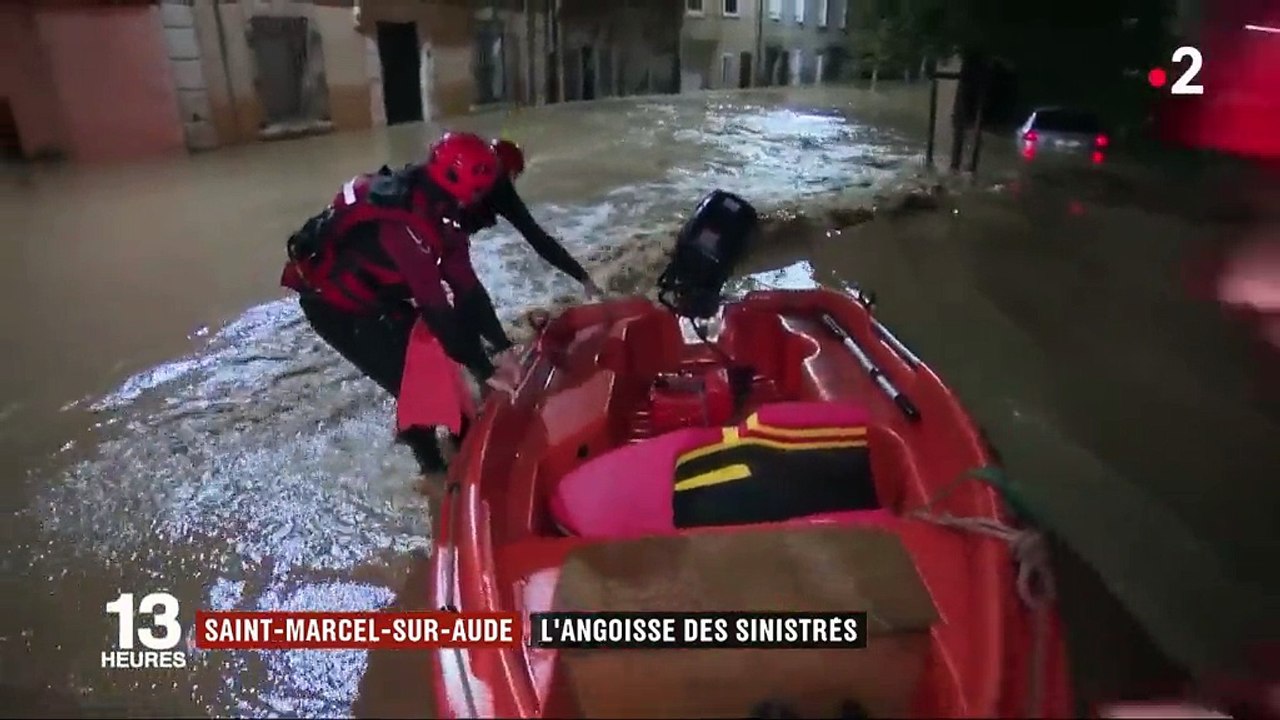 Aude : le village de Saint-Marcel-sur-Aude inondé à son tour