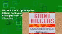 D.O.W.N.L.O.A.D [P.D.F] Giant Killers: Cutting-edge Management Strategies from the World s Leading