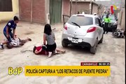 Carabayllo: policía captura a ‘Los retacos de Puente Piedra’