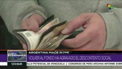Argentina: volver al FMI ha agravado el descontento social