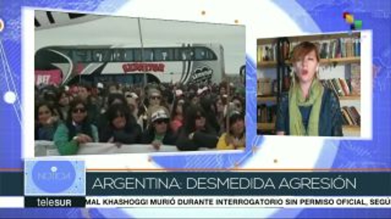 Liberan a 10 argentinas detenidas en el Encuentro de Mujeres