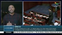 Parlamento macedonio inicia proceso de reforma para cambio de nombre