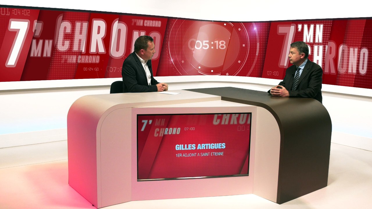 Gilles ARTIGUES, 1er Adjoint a St-Etienne présente le nouveau crématorium de Montmartre