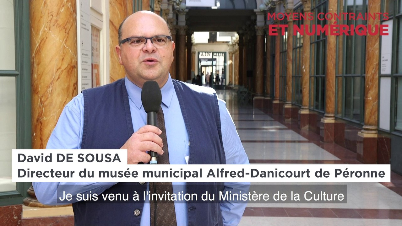 Journée professionnelle "La stratégie numérique dans les musées" - L'exemple du musée Alfred-Danicourt de Péronne