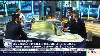 Le Club de la Bourse: Cyrille Geneslay, Etienne de Marsac et François Cabau - 16/10