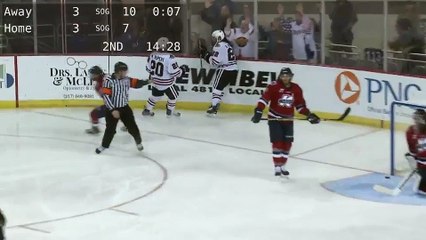 ECHL Fort Wayne Komets 3 at Indy Fuel 1