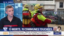 Inondations dans l'Aude: Treize morts, 70 communes touchées