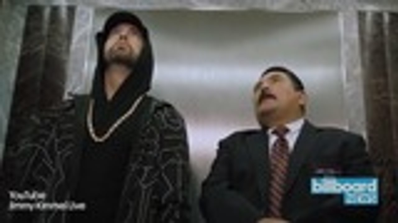 Eminem Performs "Venom" Atop Empire State Building, Announces New Tour Dates | Billboard News