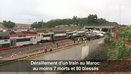 Maroc: un accident de train fait au moins sept morts