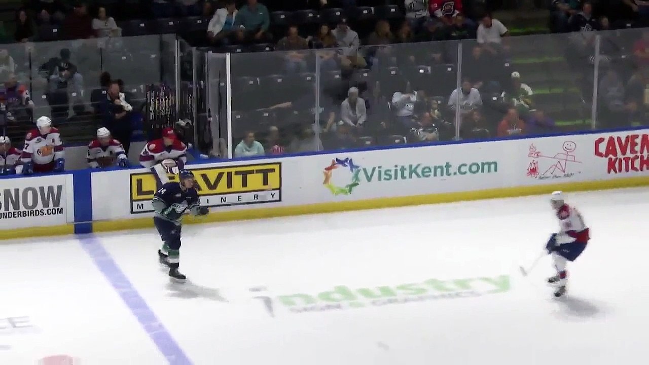 WHL Seattle Thunderbirds 7 defeat Edmonton Oil Kings 3 video Dailymotion