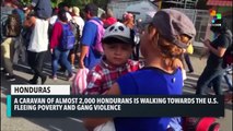 Honduras’ Migrant Caravan Heading To The U.S.