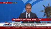 AK Parti Sözcüsü Çelik konuşma yapıyor